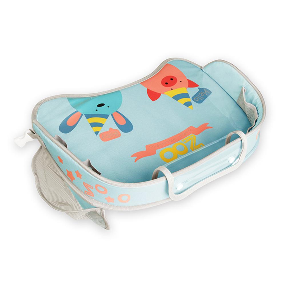 Kids Car Seat Travel Tray Peuters Organizer Grote Bekerhouder Spelen Tafel Polyester Oxford Autostoel Opslag Te Winkel: Default Title