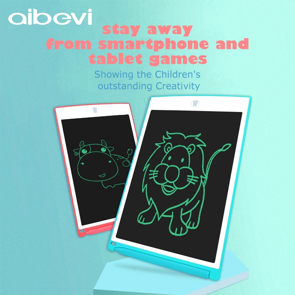 Aibevi 8.5 inch Portable Smart LCD Writing Tablet Electronic Notepad Drawing Graphics Handwriting Pad Board ultra-thin Board