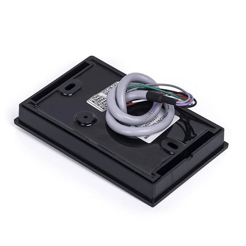 Rfid wiegand 26- lezer /125 khz id/em-kaart, lezer-waterdichte proximity wg-kaartlezer  kr100 toegangscontroller