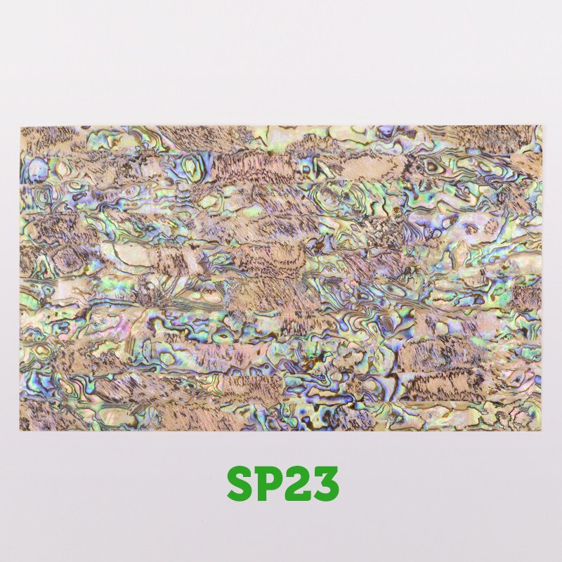 2mm pärlemor papper kakel abalone naturlig skal mosaik diy box dekor pack  of 2: B 2 st
