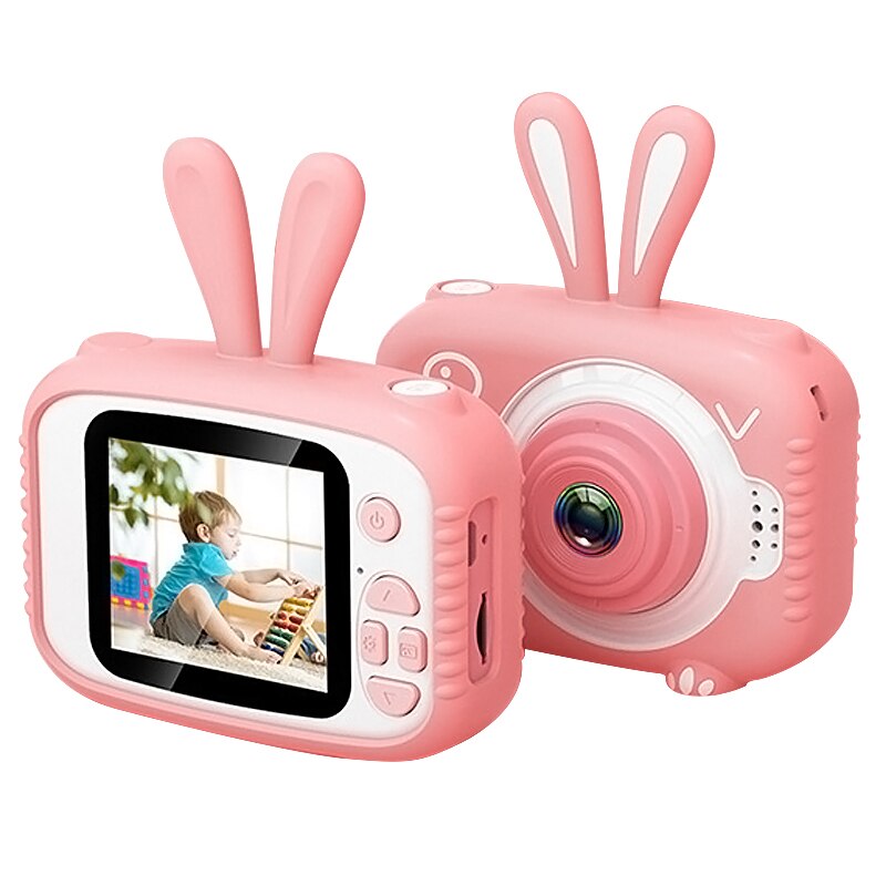 Children's Camera Kids Cartoon Cute Camera 1080P 20MP Photo Video Toy Camera with Games Shockproof Outdoor Photography for Kids