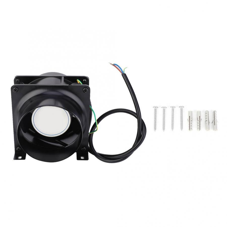 4 Inch Inline Duct Fan Ventilation Exhaust Fan for Workshop Library Cinema AC 200-240V