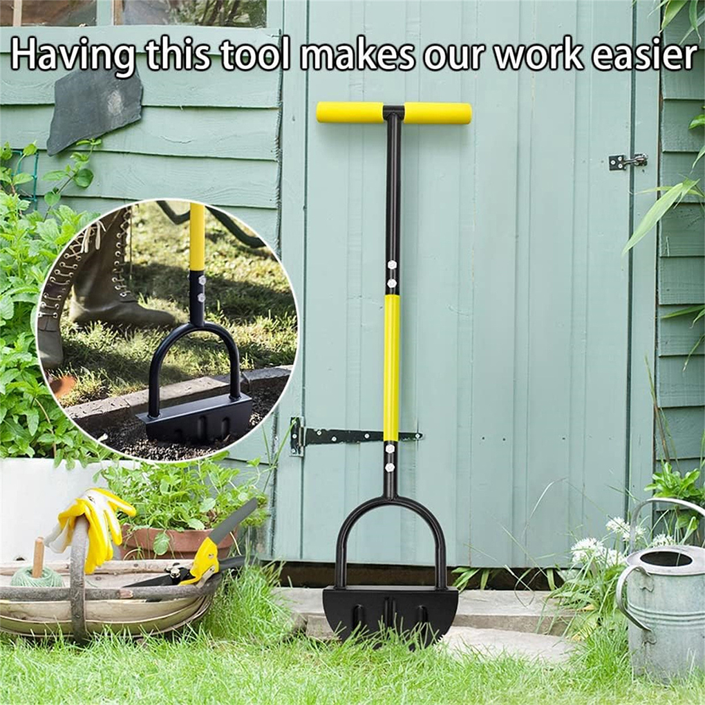 Pelle de coupe demi-lune, dent de scie manuelle, outil de coupe de pelouse, outils de bordure d'aménagement paysager, outil de jardinage multifonctionnel