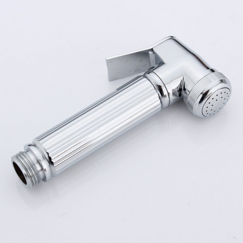 Zwart Bidet Sproeier Messing Materiaal Kraan Douche Systeem Anale Douche Jet Systeem Wc Metgezel Butt Wassen Helper Huisdier Schoonmaken: 626A-CHROME