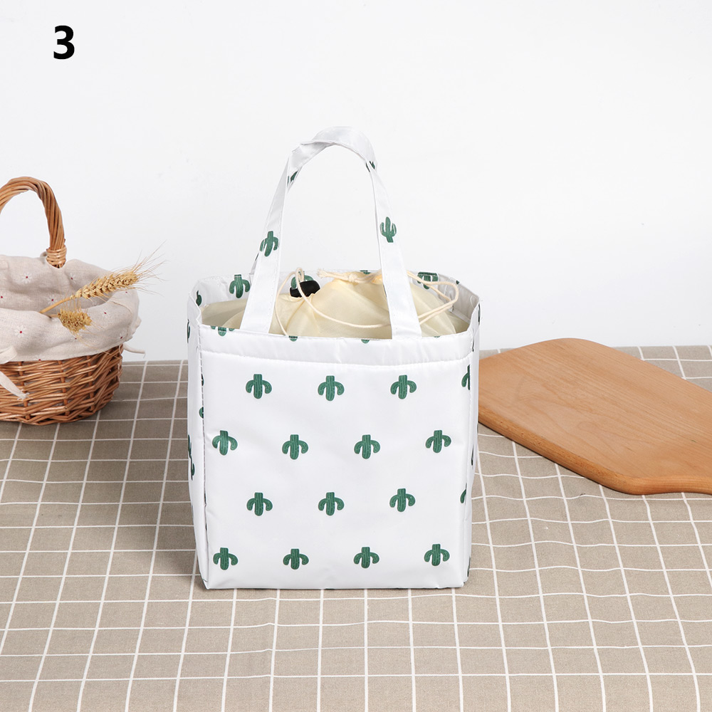 1 pc Leisure Verse Isolatie Koude Balen Thermische Oxford Lunch Tas Waterdichte Handige Leisure Tas Leuke Flamingo Cuctas Tote: 3