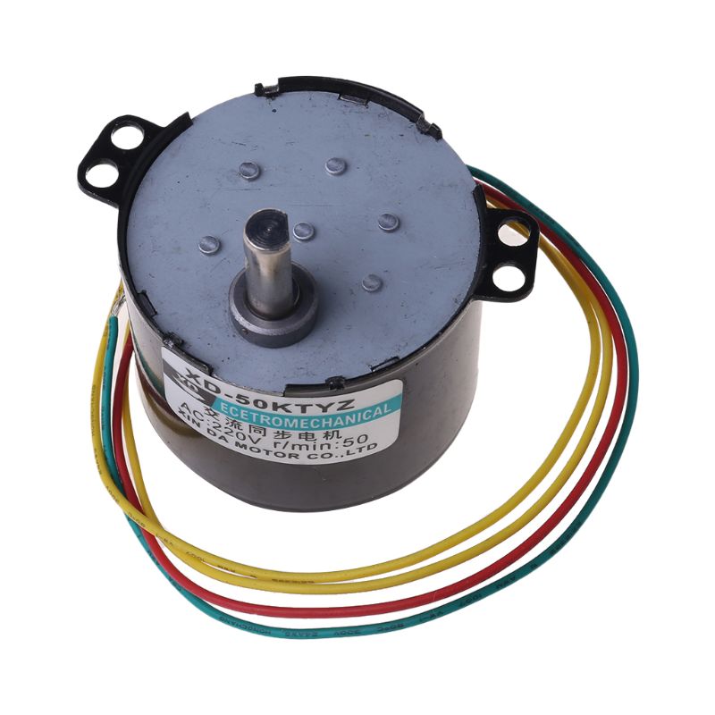 50KTYZ Motore Sincrono A Magneti AC220V 2.5-50R/Min A Bassa Riduttore di Velocità kit di Motori J0PD