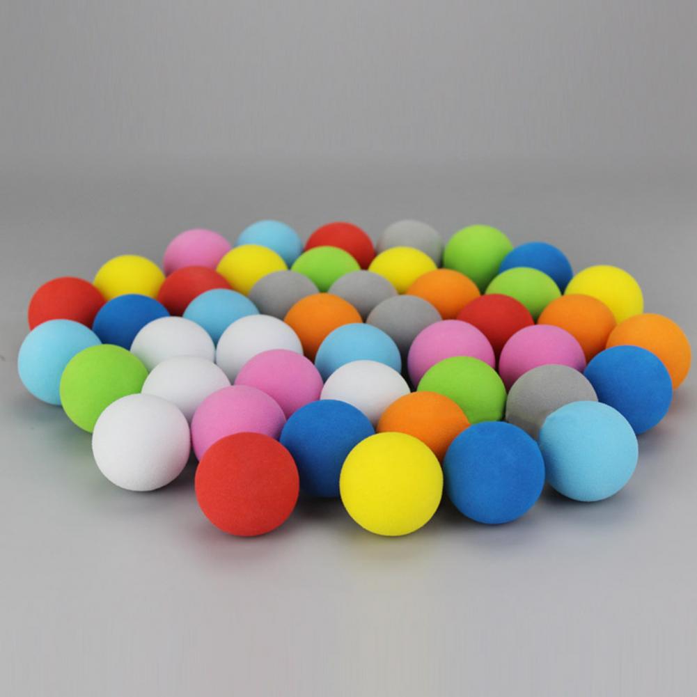 Petites balles de Golf en éponge, 10 pièces, à usages multiples, en mousse EVA douce