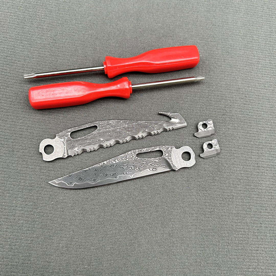 Tillbehör till leatherman tti charge och wave damascus stål reservtång modifieringsdelar originalstorlek multifunktionell