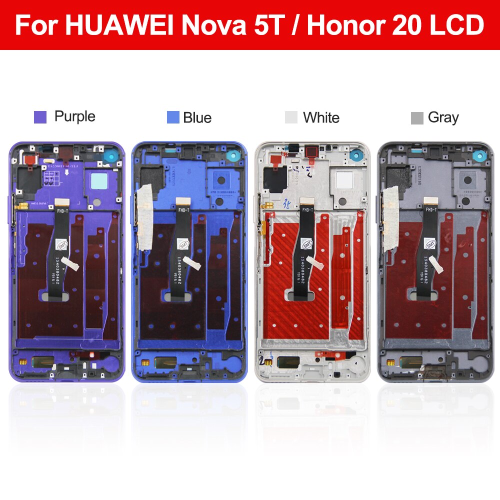 6.26 &#39;&#39;Original Lcd Für Huawei Nova 5T Nova5T LCD Anzeige Touchscreen Digitizer Montage Teile Für Huawei Ehre 20 Honor20 LCD