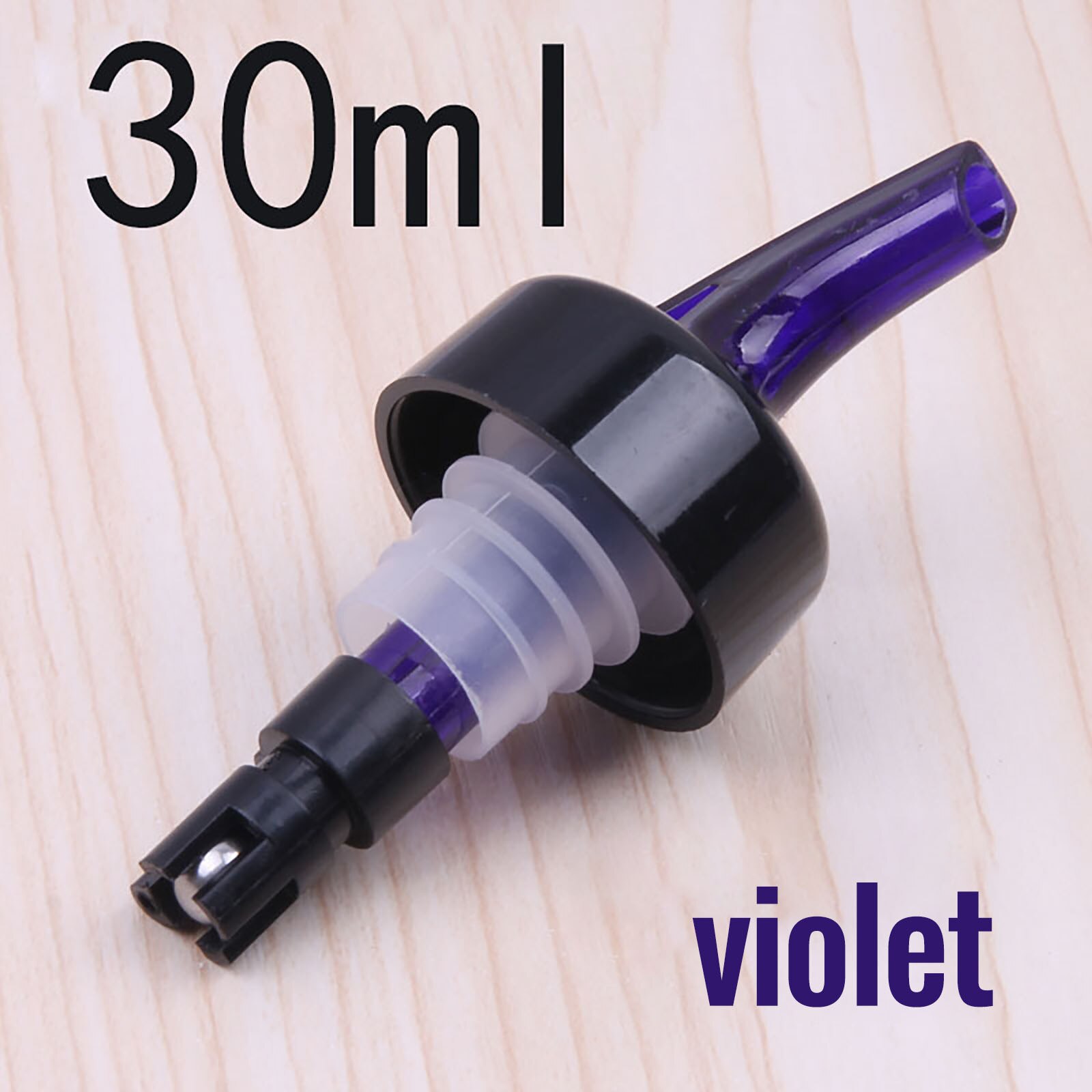 3pcs Plastic Spirit Measure Measuring Pourer Drink Bottle Bar Wine Liquor Dispenser Measure Flow Pourer Liquor Spirit Dispenser