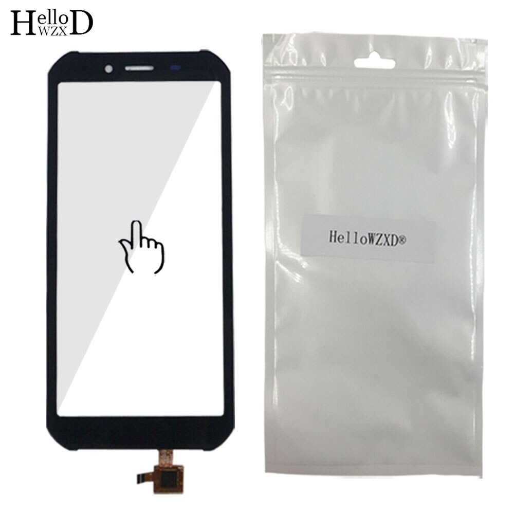 Mobiele Touch Screen Panel Voor Doogee S40 S50 S55 S60 Touch Digitizer Panel Voor Glas Lens Sensor Touchscreen 3M lijm Doekjes