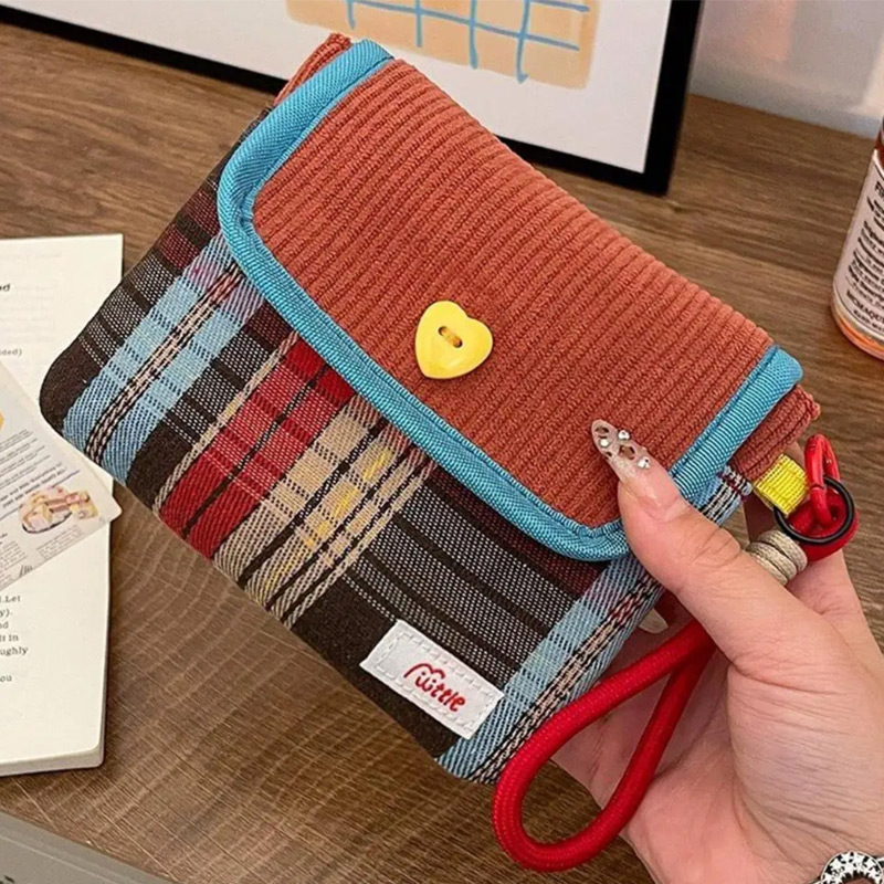 Bolsa de almacenamiento de gran capacidad, bolsa de cosméticos, bolsa de pañuelos portátil, bolsa de almacenamiento, organizador de Cables de datos de lápiz labial, bolsa de toallas sanitarias para niña