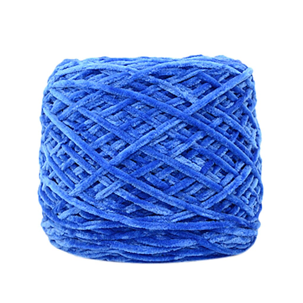 Gold Velvet Yarn Roving Scarf Knit Wool Yarn Thickness Warm Hat Household #R20: C