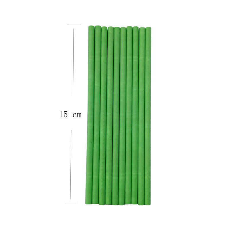 10 stücke 8/10/15 cm Lutscher Kuchen Papier Stock Kuchen knallt Weiß Feste Papier Stock Backen DIY zucker Handwerk Fondant bilden Süßigkeit bilden: Gold