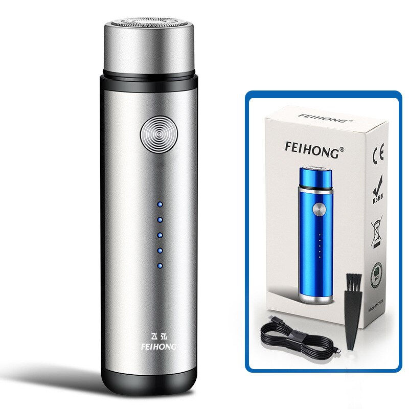 1Pcs Mini Elektrische Scheerapparaat Mannen Draagbare Elektrische Scheerapparaat Scheerapparaat Usb Opladen Mannen Scheerapparaat Gezicht Full Body Scheerapparaat voor Man Vrouw: SV1
