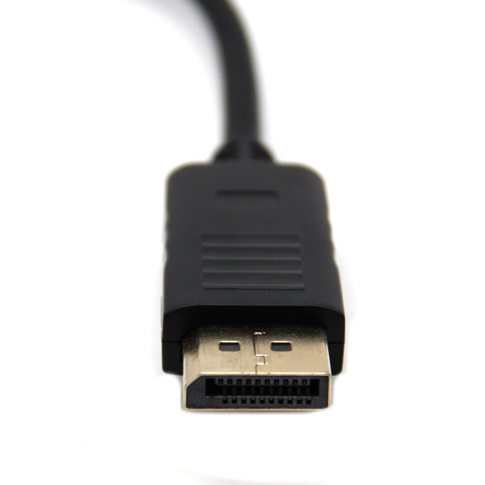 DP to VGA Adapter DisplayPort to VGA Converter DP Cables Adapter Male to Female 1080P for HDTV