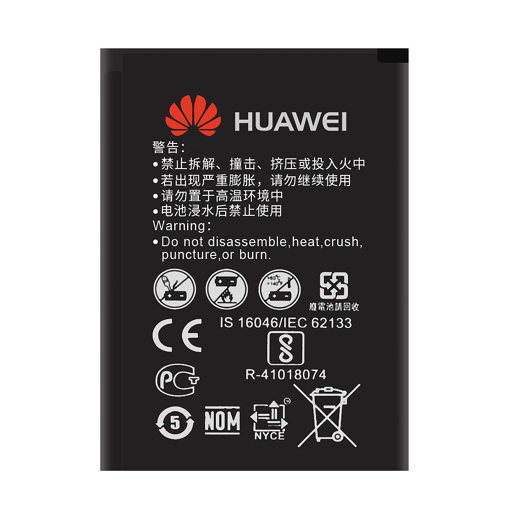 Originele Huawei Batterij HB434666RBC HB366481ECW Voor Huawei Wifi Router E5573 P9 P10 P20 Maimang 5 Genieten 6S Honor 7 8 9 10 Lite