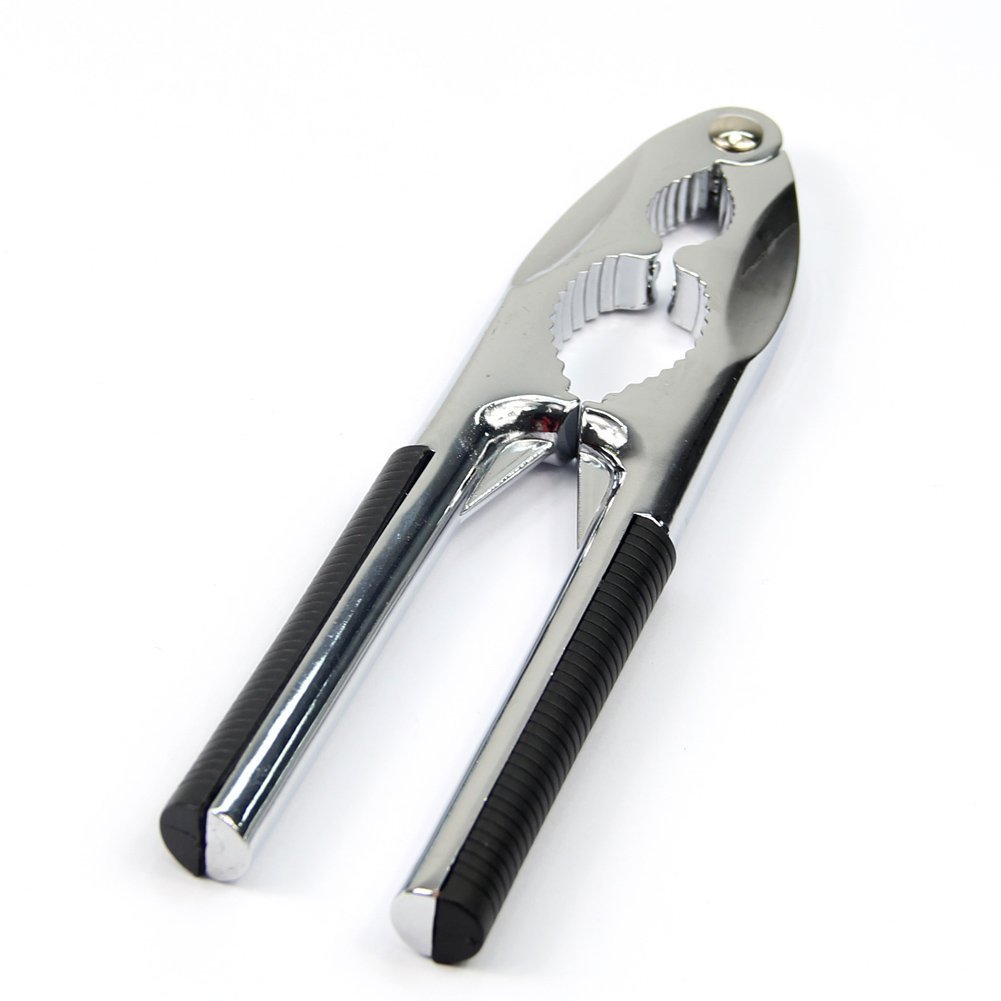 NOCM Quick Black Handle Walnut Cracker Nutcracker Sheller Nut Opener Kitchen Tool 16.5*4cm