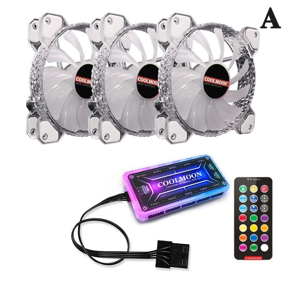 12CM RGB Fan 5V Music Rhythm A-RGB Chassis Quiet Fan SYNC Control Cooler For Mod 120mm Kit AURA Custom Water Musical Z4Z9: music controller