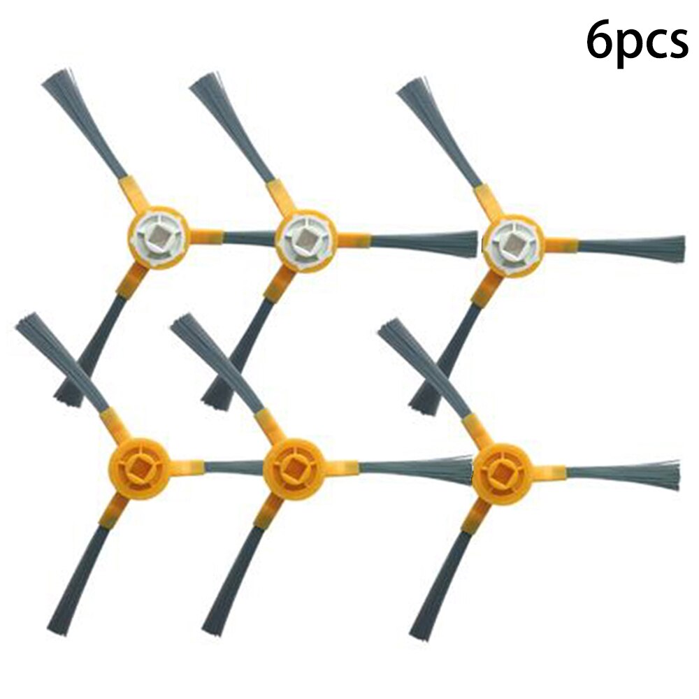 Juego de cepillos laterales para Robot aspirador IKOHS NETBOT S15, accesorios para limpieza del hogar, limpiador de polvo, 6 piezas