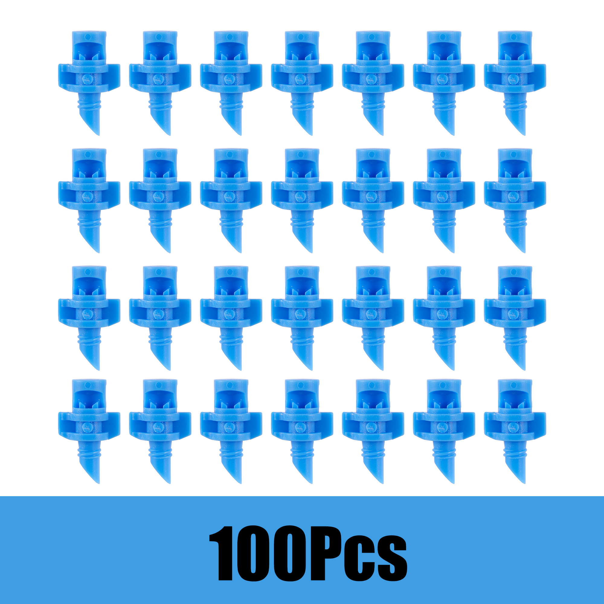 90-360 Degree Micro Refraction Nozzle Sprinkler Head Garden Irrigation Mist Sprayer Watering System Atomizing Nozzle 20/50/100Pc: Red