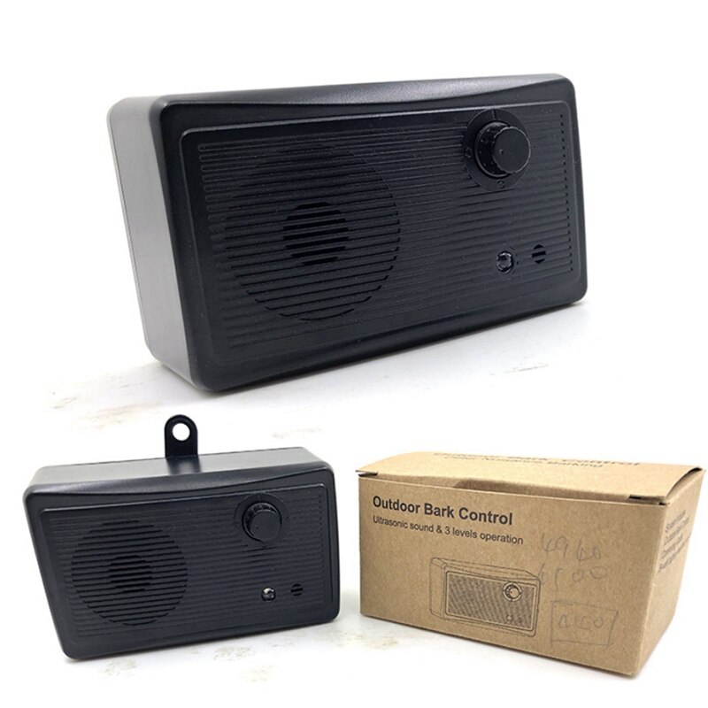 Ultrasoon hondenverjager anti-blaf apparaat voor buiten en binnen, ultrasoon trainingsapparaat voor honden, benodigdheden voor honden