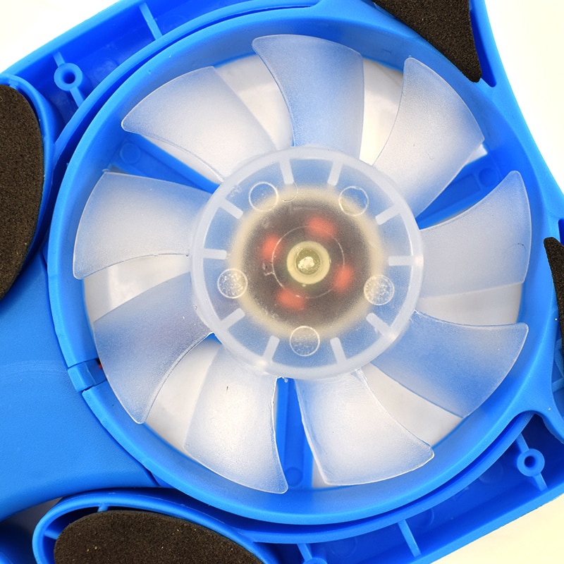 USB Laptop Cooling Pads With Double Fans Mini Octopus Notebook Cooler Foldable Cooling Pad For 7-15 Inch Notebook Laptop