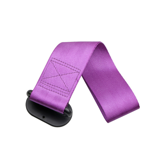 Accesorios de coche, correa de remolque, gancho de Rally, muchos colores, ajuste Universal para parachoques trasero/delantero, herramientas de cuerdas, 1 ud.: Purple