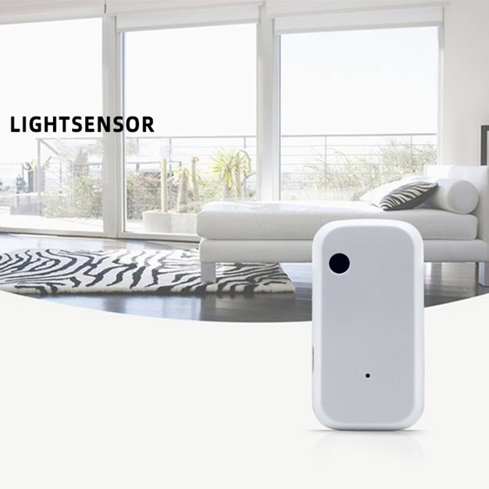 TUYA Lighting Sensor WIFI Light Sensor WiFi Brightness Detector Sensor Smart Life Smart Sensor Powered by Battery