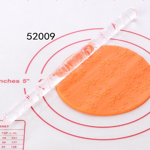 Sztuka ceramiczna druk akrylowy glina rolka przezroczysta rzeźbiona tekstura dokonywanie glina glina polimerowa płyta formowanie drukowanie narzędzia garncarskie: styl 09