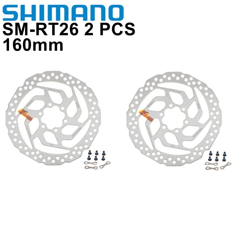 SHIMANO SM RT26 RT56 Bike Brake Disc Rotors 6 Bolt... – Grandado