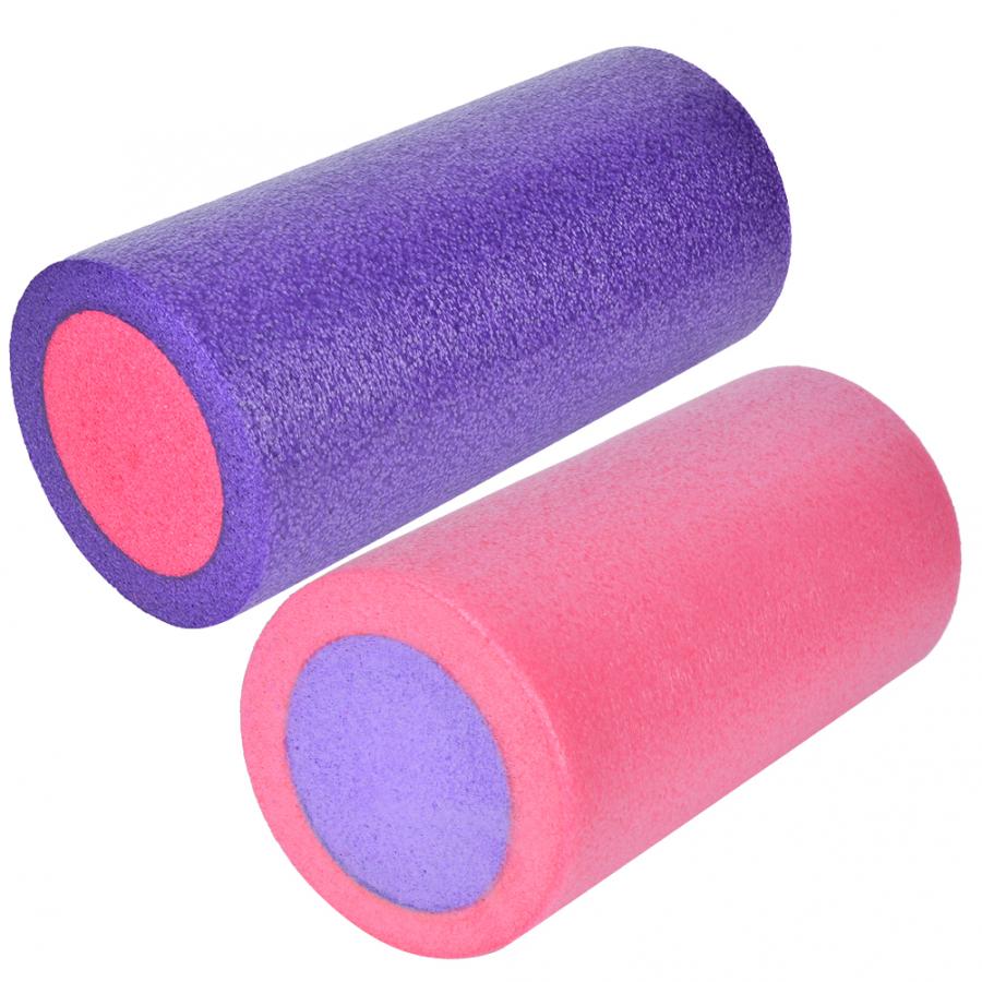 Yoga kolonne fitness pilates yoga foam roller blok epe yoga foam roller muskel aflaste massage kolonne balance udstyr 30 x 15cm