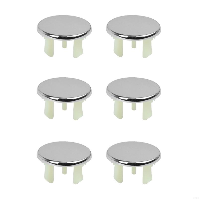 A2UD 6 anéis lavagem pacote redonda OURNUN BAVILHO CAPAS DO BACHAS ARO ERRO: Branco