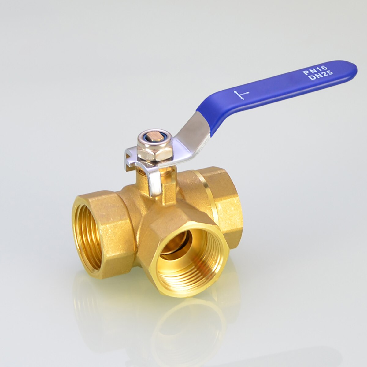 1/4 &quot;3/8&quot; 1/2 &quot;3/4&quot; 1 &quot;BSP Innengewinde Durcheinander Drei-weg Ball Ventil Wasser rohr, Gas, Heizung Stecker Adapter L-typ T-typ