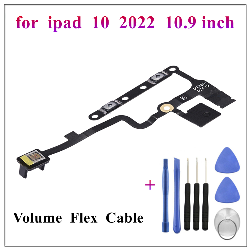 1 Stuks Volumeknop Schakelaar Bedieningssleutel Flex Kabel Voor Ipad 10 2022 10.9 Inch 10e Generatie Vervangingsonderdelen