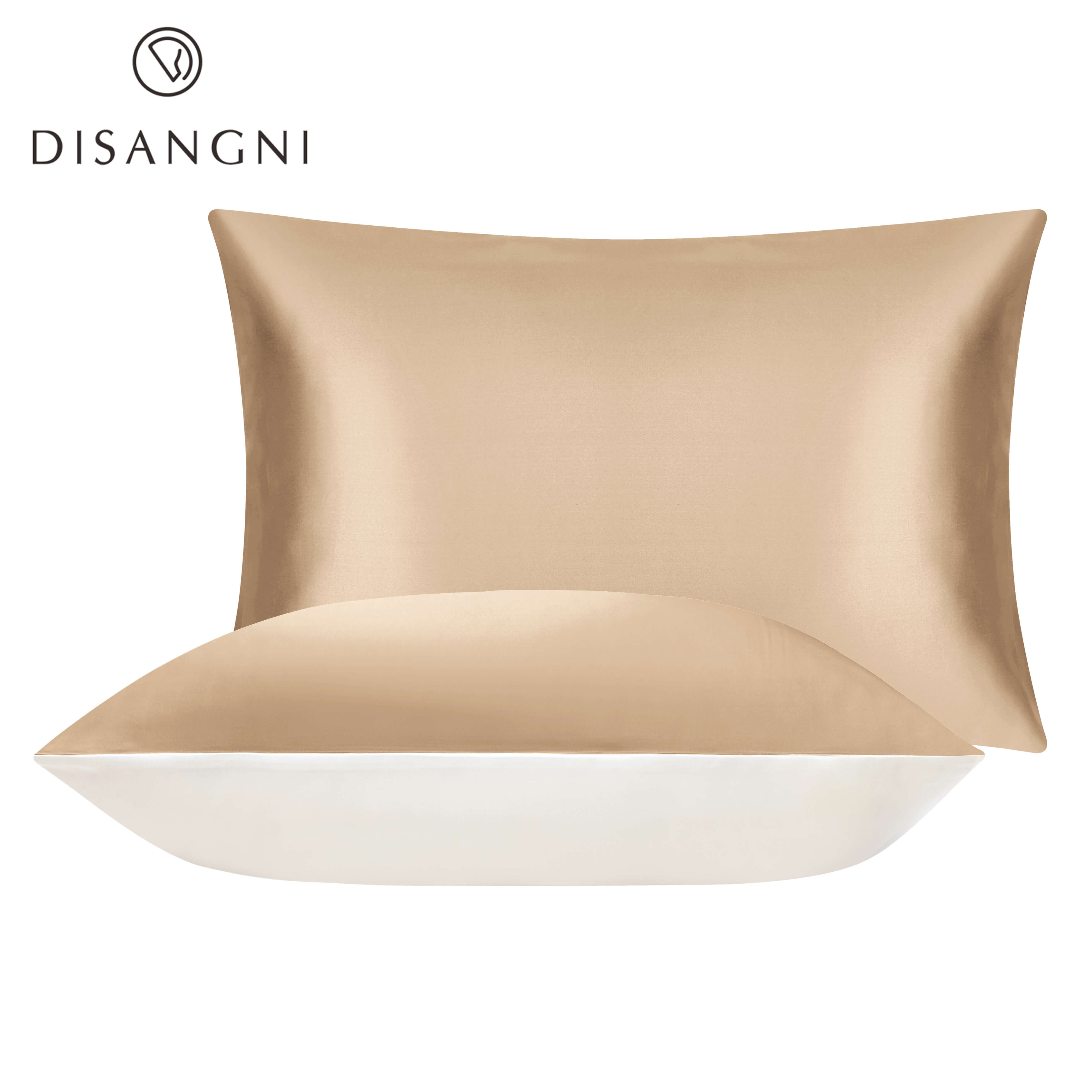 100% reine seide kissenbezug echt seide kissenbezug natürliche seide kissenbezug mulberry seide kissen Freies: Gold