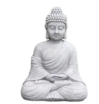 Chinese Garden Buddha Statue Zen Resin Decoration Outdoor Landscape Park Ornaments Crafts Courtyard Lawn Sculpture Accessories: Default Title