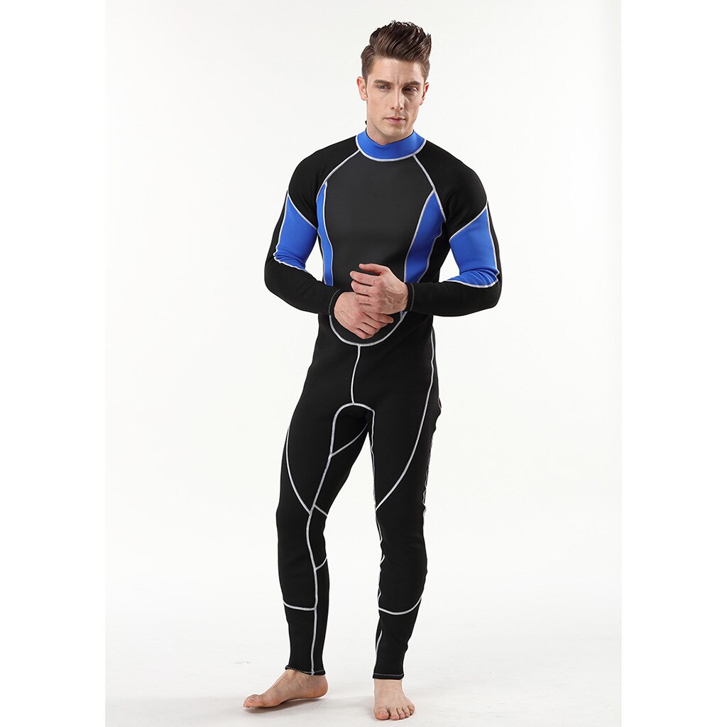 Men Wetsuit Full Body Suit Super Stretch Diving Suit Swim Surf Snorkeling Swimwear Sport Scuba Swimsuits Jumpsuit Surfing: BUS