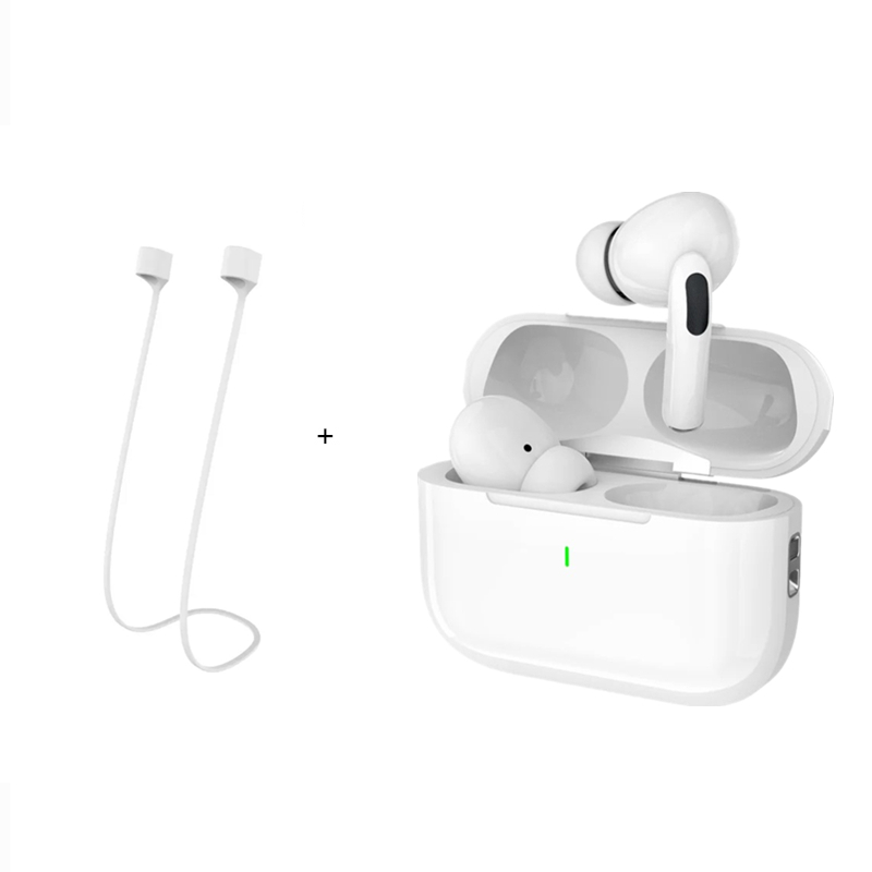 2025 Air Pro Echte Draadloze Bluetooth Koptelefoon Hoofdtelefoon HiFi Geluid Lage Latency Ruisonderdrukking Oordopjes voor IPhone Android: green