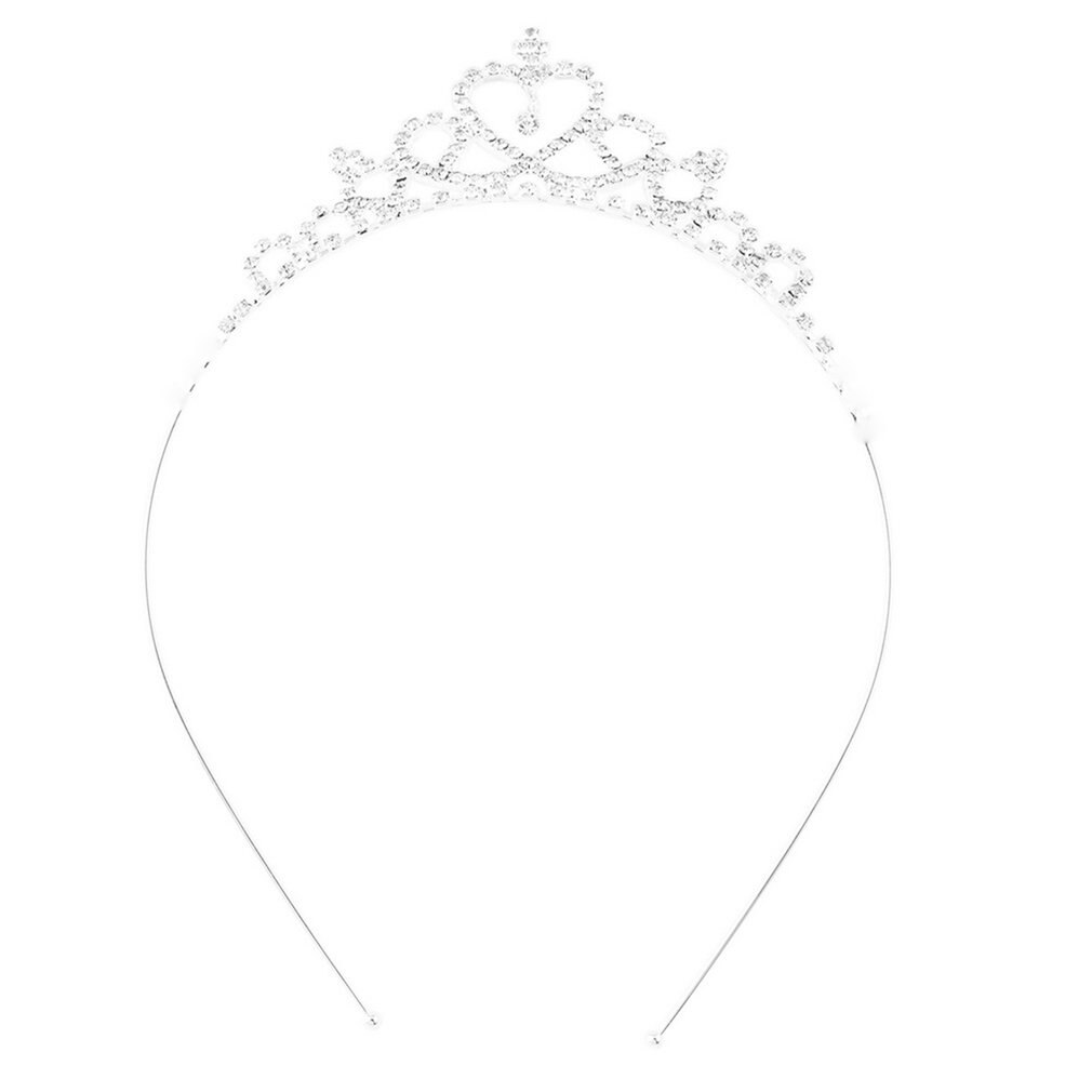 Diadema de corona de flores para niña, Tiara para graduación, tamaño infantil, diadema de princesa para bebé, accesorios para el cabello para niña