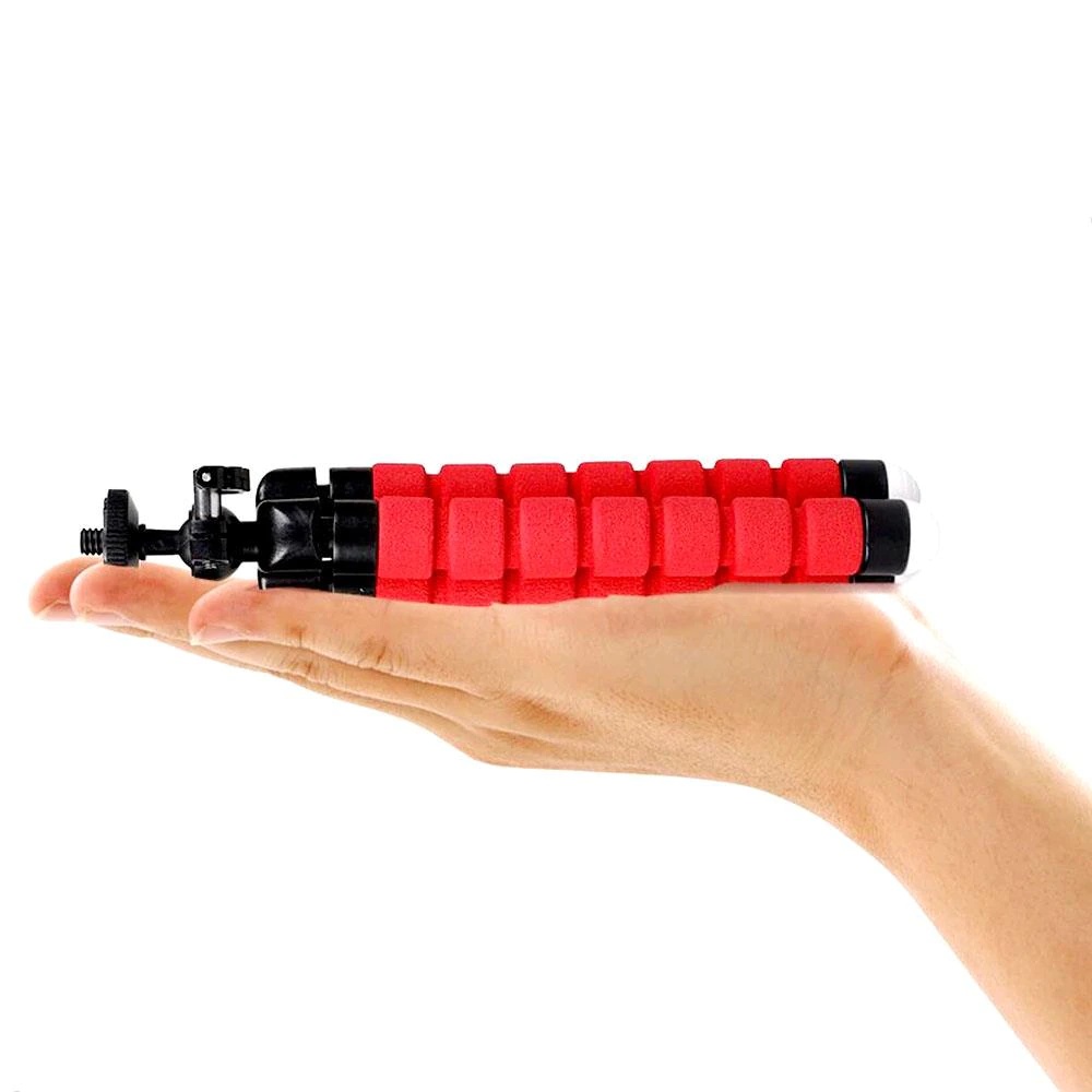 2021 nuovo Mini supporto flessibile per telefono treppiede polpo/stabilizzatore utente rosso/semplice per telefono e fotocamere spedizione gratuita