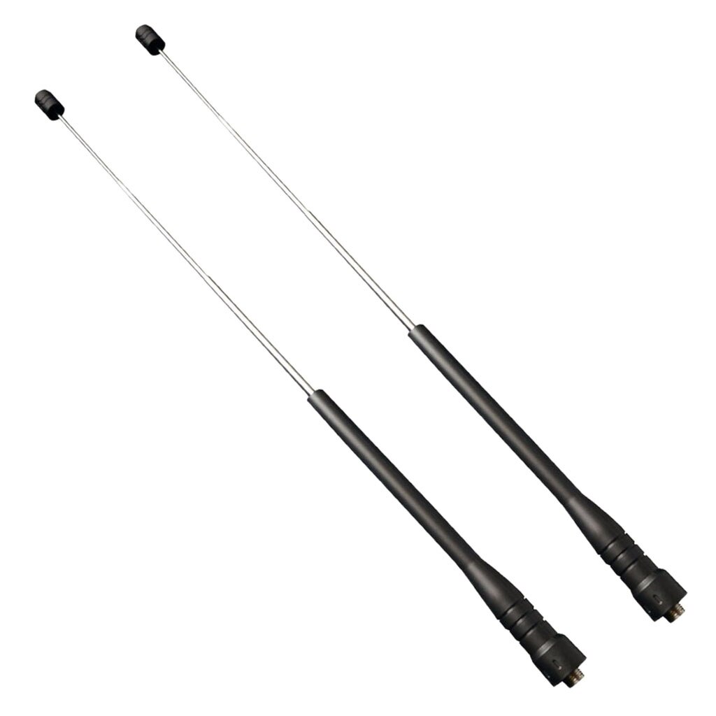 2x VHF/UHF (144/430Mhz) Dual Band SMA-F Antenna For for Uv-5r Uv-82 F8