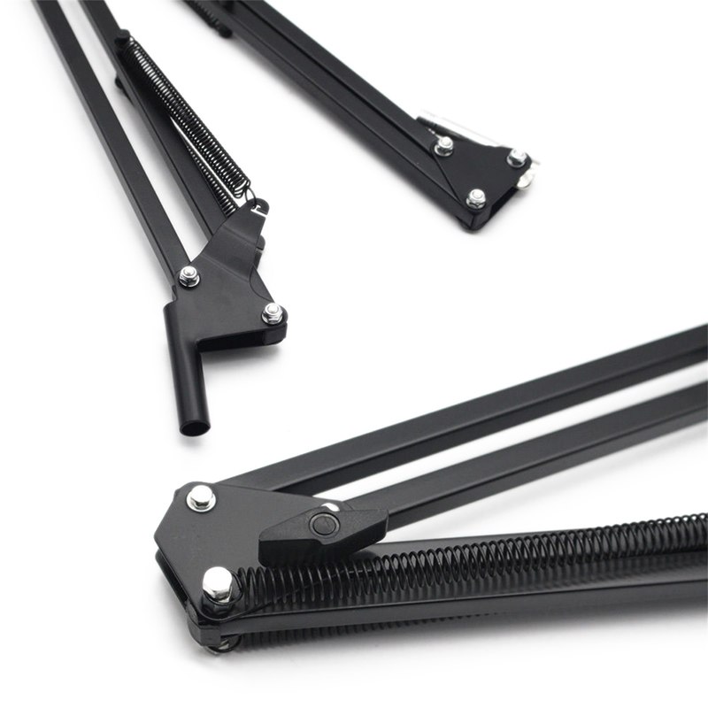 Professinoal Broadcasting Live Mic Stand Microphone Scissor Arm Suspension Boom Mount Shock Holder Studio Sound for PC Desktop