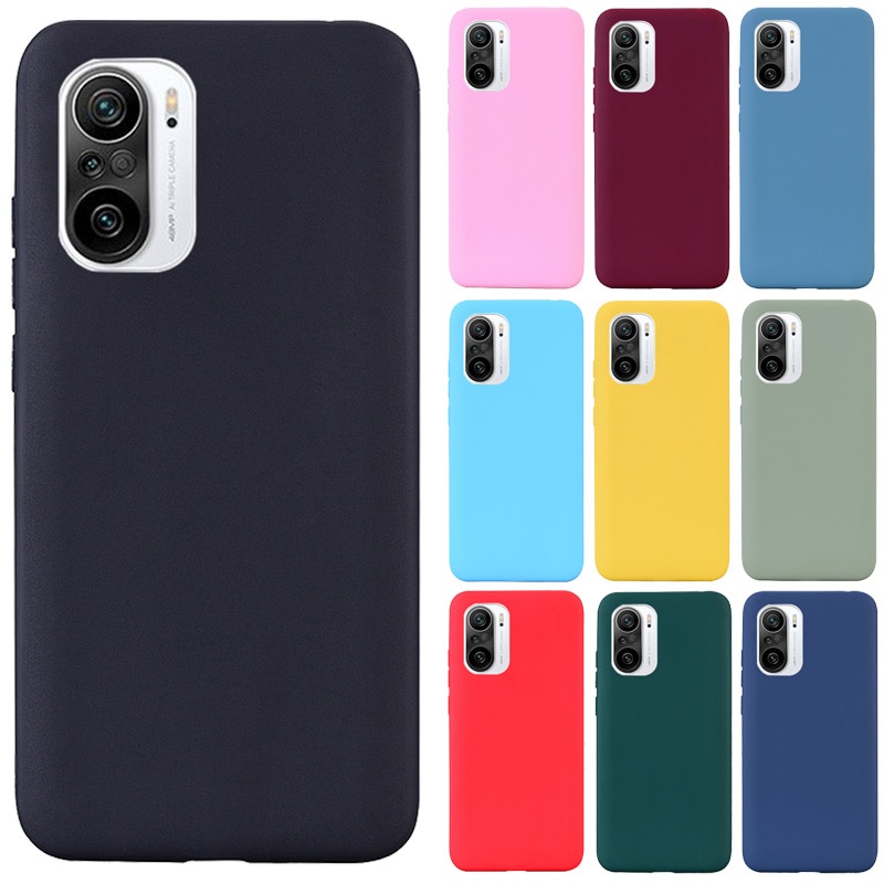 For Xiaomi Poco F3 Case Silicone Back Cover Phone Cases for Poco F3 Case Soft TPU Shockproof Pocof3 f 3 Silicone Case Coque