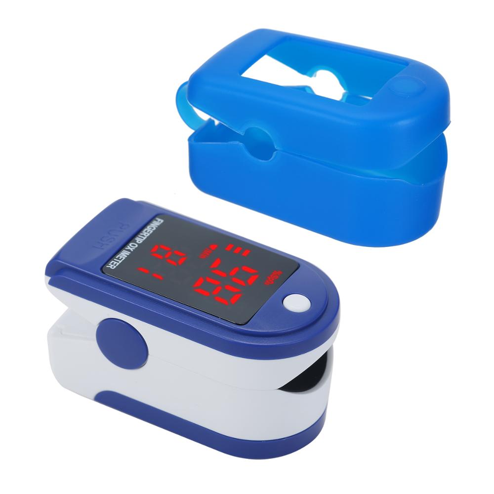 Pulso do oxímetro do pulso da ponta do dedo taxa de pulso monitor de saturação de oxigênio no sangue tft expositor colhedor com silicone caso spo2 pulsioximetro: E