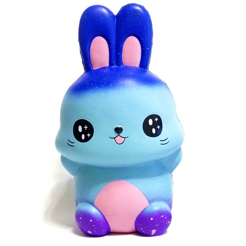 Kawaii Squishy Toys For Kids Starry Rabbit Scented Squeeze Toy Squishies Slow Rising Jumbo Squishi Antistress Kids Toys 15*9*7CM