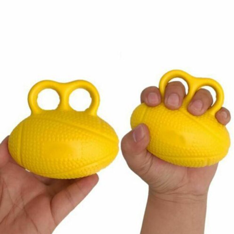 Hand Grip Finger Exerciser Ball Practice Hemiplegia Exercise Muscle Power Rubber Rehabilitation Training Gripper Equipment