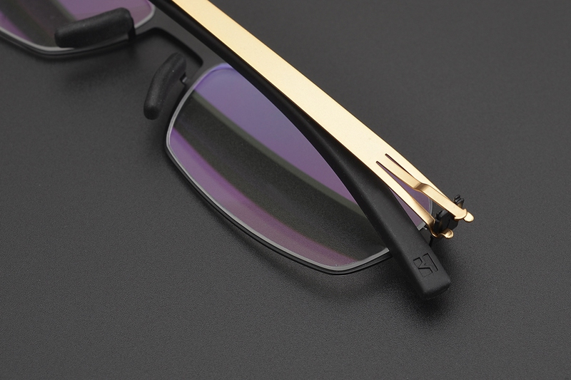 Germany Berlin Screwless Eyewear Ultra Light Titanium Square Retro Glasses Frame Men And Women’s Myopia Prescription Eyeglasses