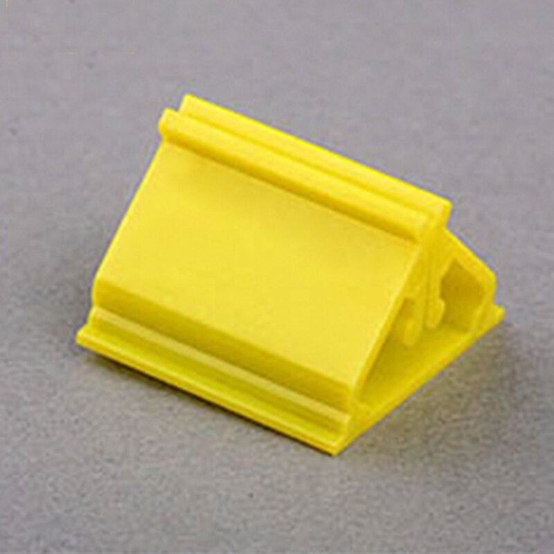 50pcs 10 Colors Plastic Card Base Stand for Paper Card Board Games Children Cards Stand Game Accessories