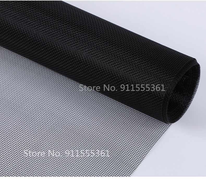 1-3 Meters 20 Meshes Nano Fly Mosquito Screen Net Mesh for Door Window, Protect Baby &amp; Family from Insect and Bug: black / 150x300cm